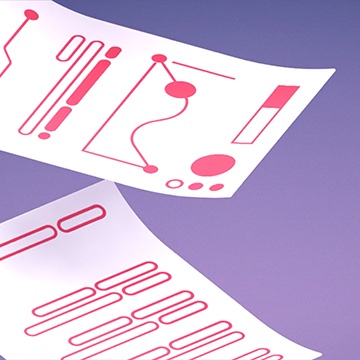 Animation still of MedicalDirector paperwork for a medical privacy software company