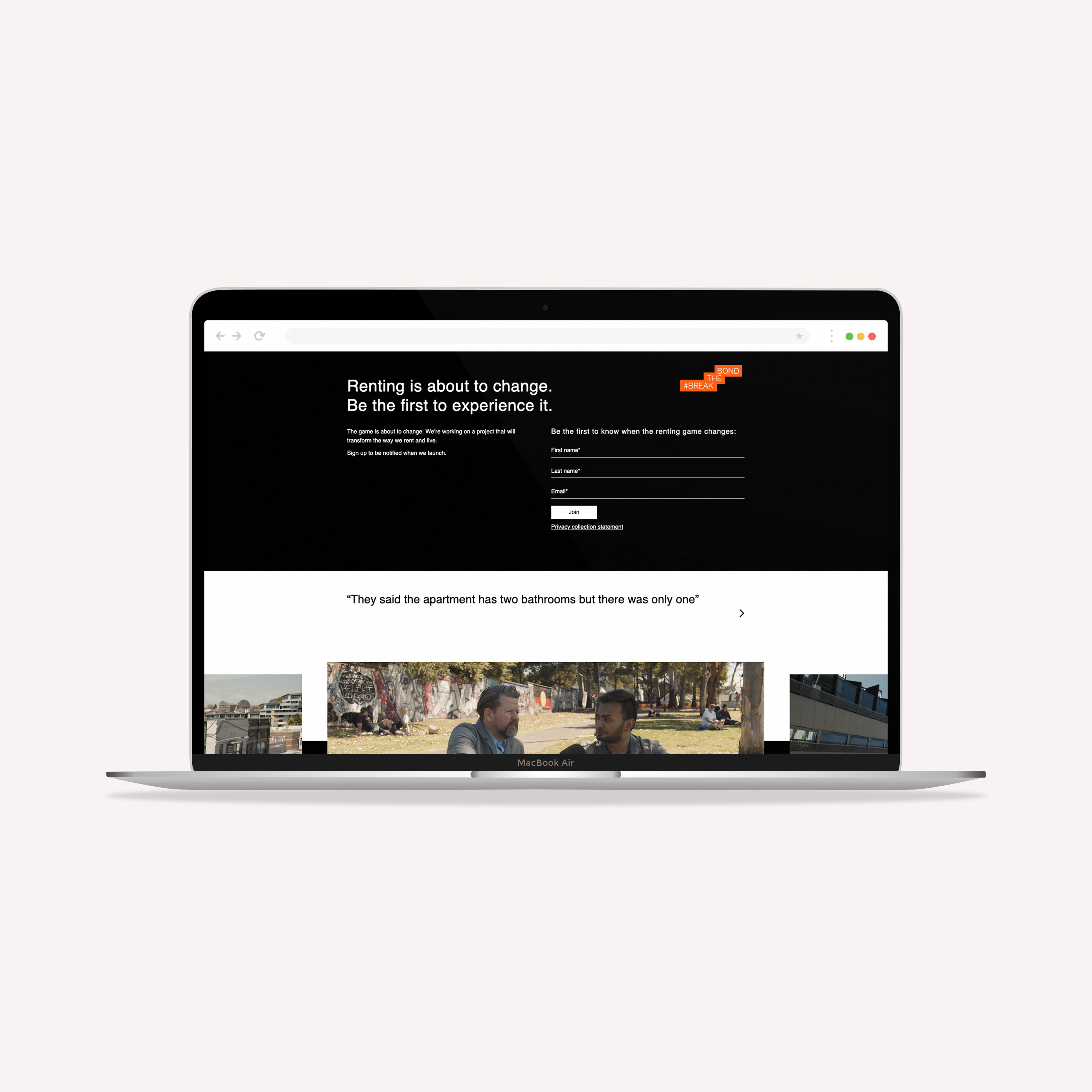 Break the bond branding digital