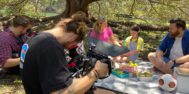 Volkswagen photography behind the scenes shoot