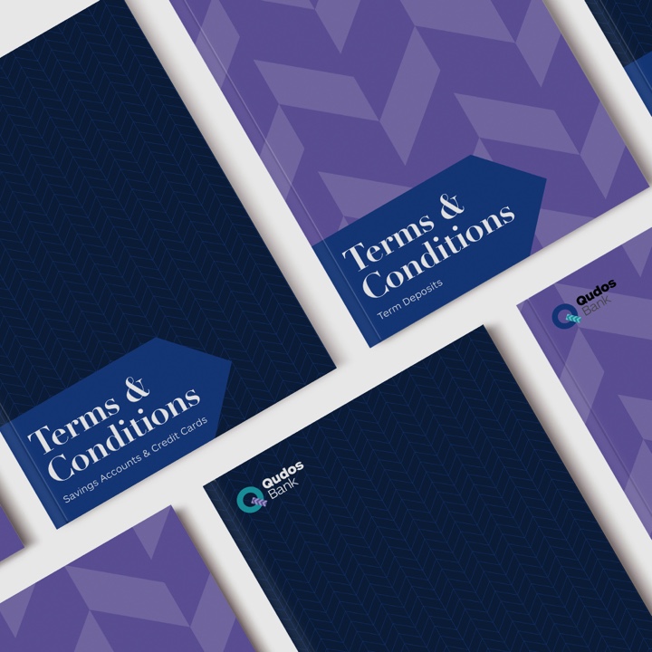 Qudos Bank Terms and Conditions booklet